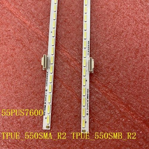 2 PCS For 1 TV Kit 2 bandes rtro-clairage LED Nipseyteko 55PUS7600