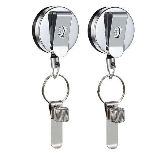 2 Pcs Pull Pen Pencil Holder, 27.5inch Rtractable Pen Holder Pour, Travailleur De La Construction