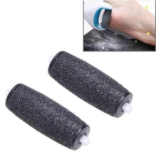 2 Pieces Outil De Soin Des Pieds Tte Dure Peau Dissolvant Recharges Rouleaux Tte De Remplacement Pour Sholl Soyeux Electrique Reparation Pied