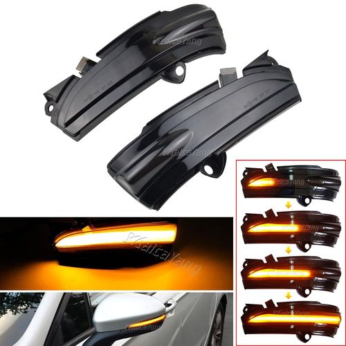 2 Pices Led Dynamique Voiture Clignotant Rtroviseur Marqueur Clignotant Lumires Lampe Pour Ford Mondeo 4th Gen Mk5 2014-2019 Mk V 5 Fusion