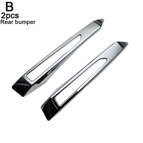 2 Pieces Pare-Chocs Arriere Taille Unique 2x Pour Dafa Tanto23 Anti-Collision Galvanoplastie Pare-Chocs 4r2e Bande Avant