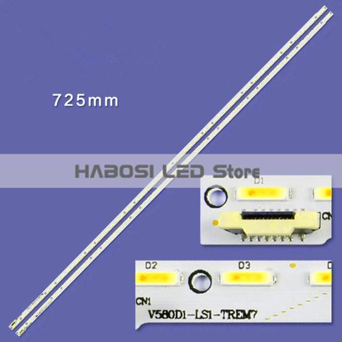 2 pices V580D1-LS1-TREM7 TLEM7 V580DK2-KS2 KS1 TX 58AX802B TX 58AS800E TX 58AX802 TX 58ASW804 58L8400U 58PUK6809 12 58PUS6809 12