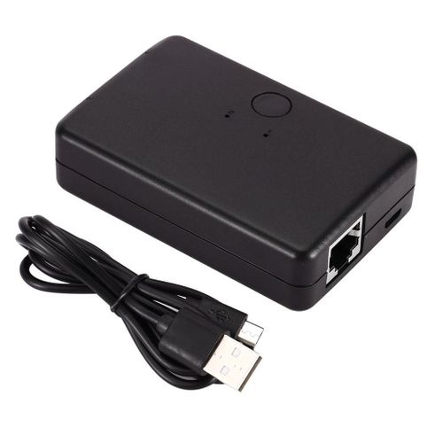 2 Ports RJ45 Network Switch Box Adaptateur Hub pour
