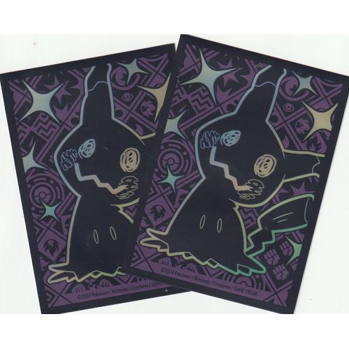 2 Protges Carte Pokmon Sleeve - Mimiqui
