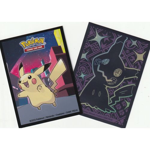 2 Protges Cartes Pokmon - Sleeve