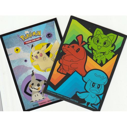 2 Protges Cartes Pokmon - Sleeves