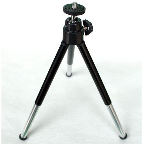 2 section noire - 3 Sections Trpied En Mtal En Acier Inoxydable Support de Camra Mini Support De Bureau Adapt pour Projecteur DV Selfie Accessoires
