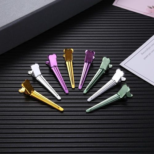 20 Pieces En Aluminium Colore Alligator Pinces  Cheveux Salon De Coiffure Coiffure Epingles  Cheveux Pinces En Metal Pour Les Femmes Gils