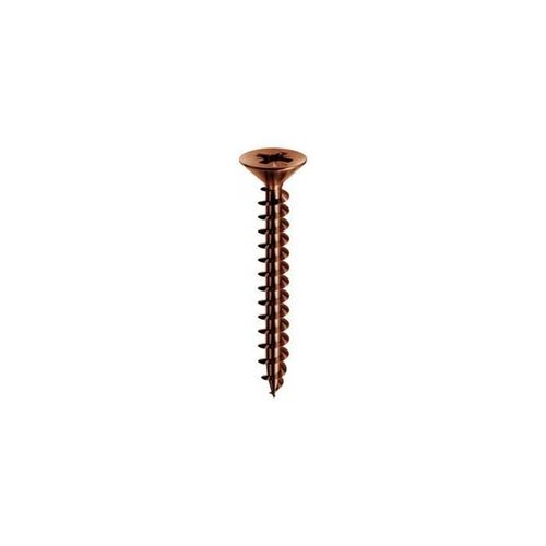 200 Vis Universelles Panelvit Tte Fraise, Pz2, D. 4 X 80 Mm, Bronze, Lubrifie