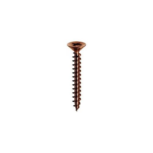 200 Vis Universelles Panelvit Tte Fraise, Pz3, D. 6 X 80 Mm, Bronze, Lubrifie