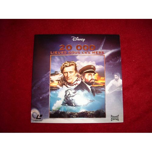 20000 Leagues Under The Sea (20000lieues Sous Les Mers) - Walt Disney -  Double Laser Disc Pochette Ouvrante