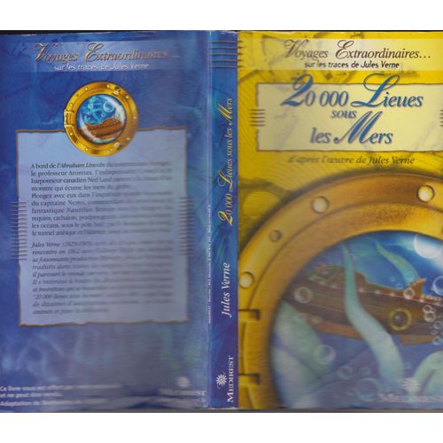 20000 Lieues Sous Les Mers   de Jules Verne  Format Reli 