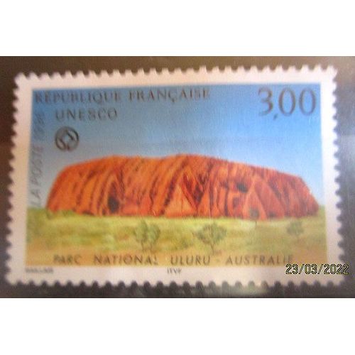 1996. F114 Unesco: Le Parc National Uluru En Australie.
