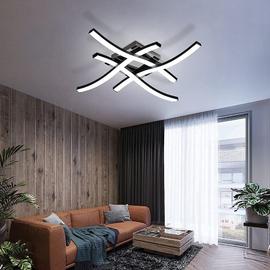 Plafonnier LED design salon salle à manger éclairage interrupteur