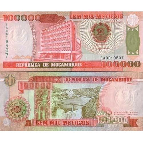 Billets De Banque Mozambique Pk N° 139 - 10000 Meticais