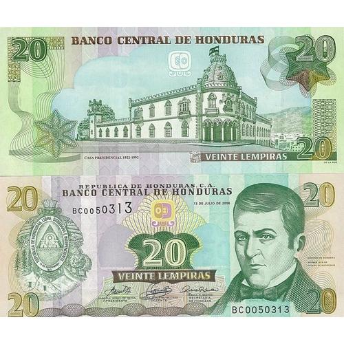 Billets De Banque Honduras Pk N° 93 - 20 Lempirass