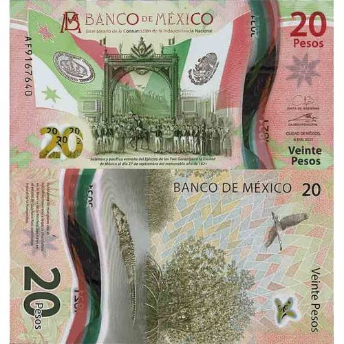 Billet De Banque Collection Mexique - Pk N° 999 - 20 Pesos