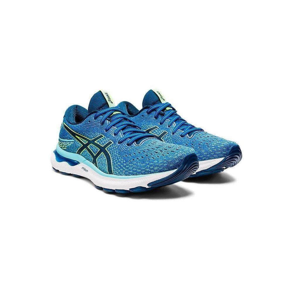 asics running bleu