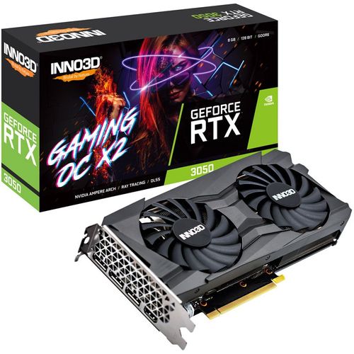 Inno3d Geforce Rtx 3050 Gaming Oc X2, 8192 Mb Gddr6