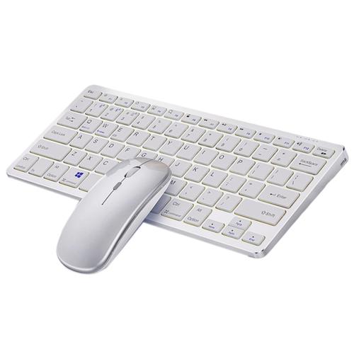 Mini ensemble clavier et souris sans fil 2.4G compatible avec