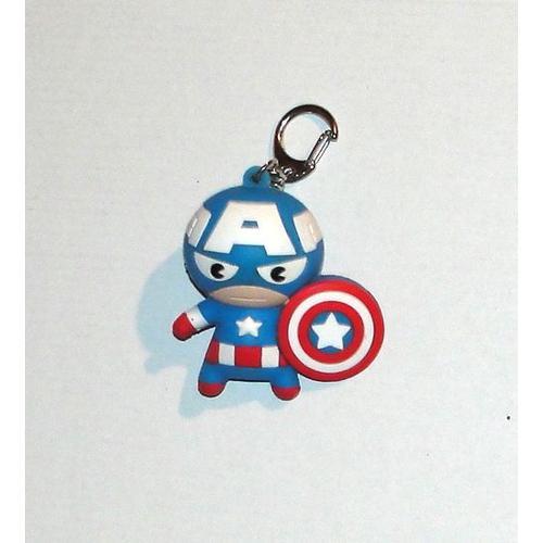 Porte Cles Captain America Figurine Avengers Marvel
