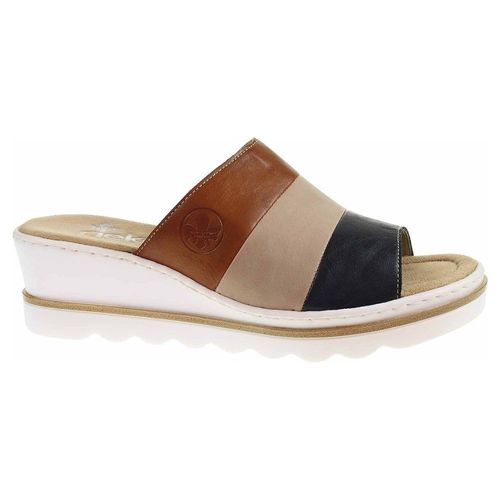 Mules Rieker Blau Kombi