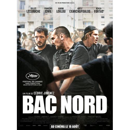 Bac Nord - Véritable Affiche De Cinéma Pliée - Format 40x60 Cm - De Cédric Jimenez Avec Gilles Lellouche, François Civil, Karim Leklou, Cyril Lecomte - 2020