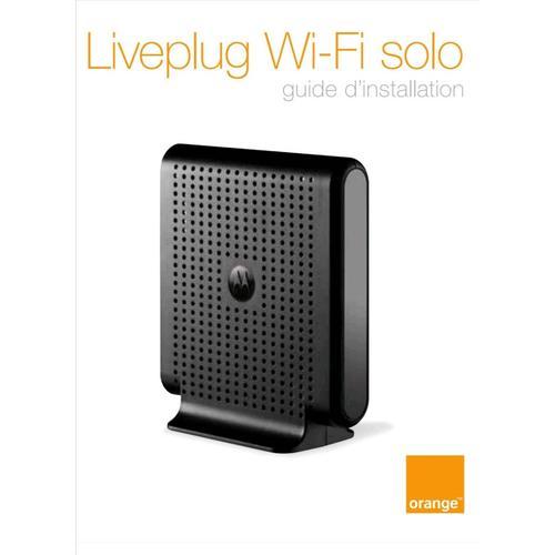 Liveplug wifi solo Orange - reseau