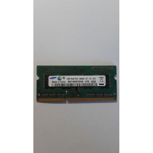 Mémoire SAMSUNG M471B2873FHS-CF8 - PC3-8500S - DDR3 1Go à 1066MHz.