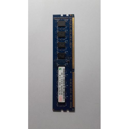Mémoire HYNIX HMT125U6TFR8C-H9 - PC3-10600U - DDR3 2Go à 1333MHz.
