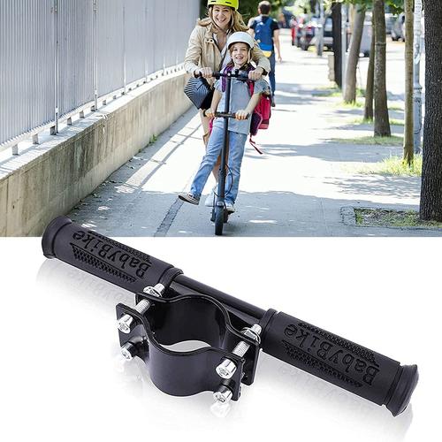 Scooter Enfants Poignée Grip Bar Non-Slip Réglable Sécurité Enfant Détenteur Main Courante Pour Xiaomi 1s M365 Pro Scooter(Noir)