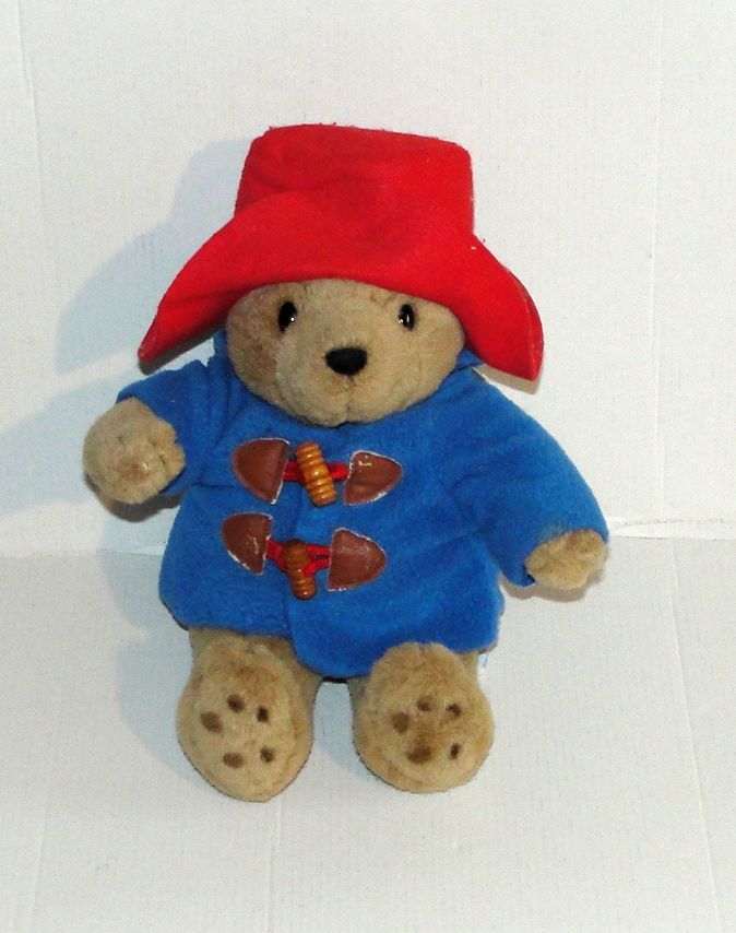 Peluche Ours Paddington Rainbow Designs - Doudou Ourson Assis Vintage