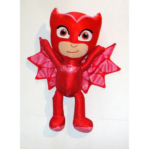 Peluche Pj Mask Bibou Rouge Brillant - Doudou Bibou Pyjamasque Pjmasks