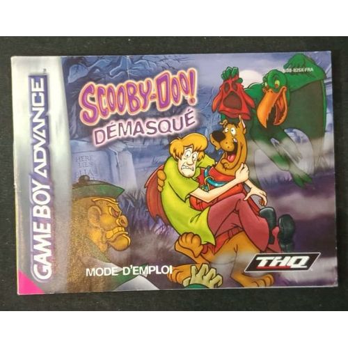 Scooby-Doo Démasqué - Notice Officielle - Game Boy Advance