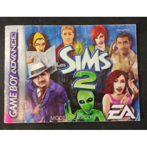 Les Sims 2 - Notice Officielle - Game Boy Advance