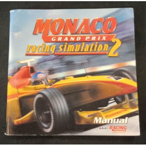 Monaco Grand Prix Racing Simulation 2 - Notice Officielle - Sega Dreamcast