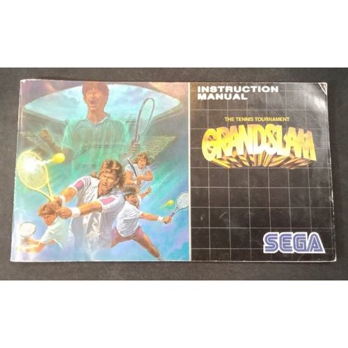 Grandslam - Notice Officielle - Sega Megadrive