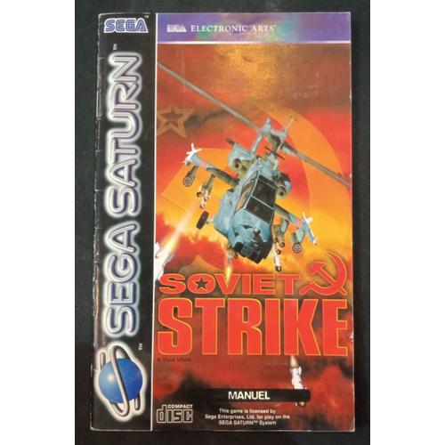 Soviet Strike - Notice Officielle - Sega Saturn