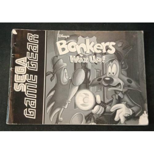 Bonkers Wax Up ! - Notice Officielle - Sega Game Gear