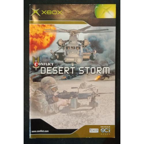 Conflict Desert Storm - Notice Officielle - Microsoft Xbox
