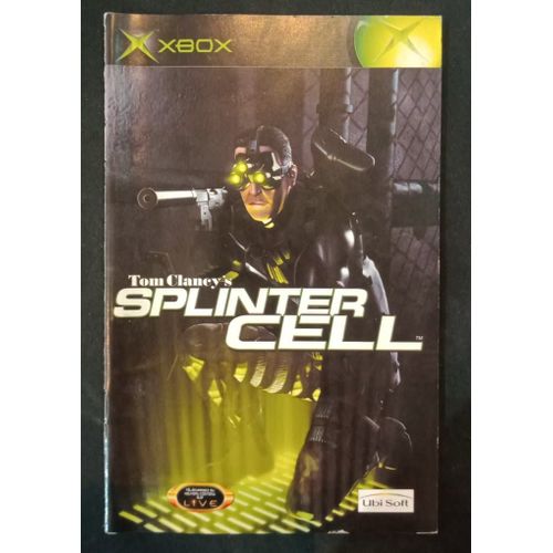 Splinter Cell - Notice Officielle - Microsoft Xbox