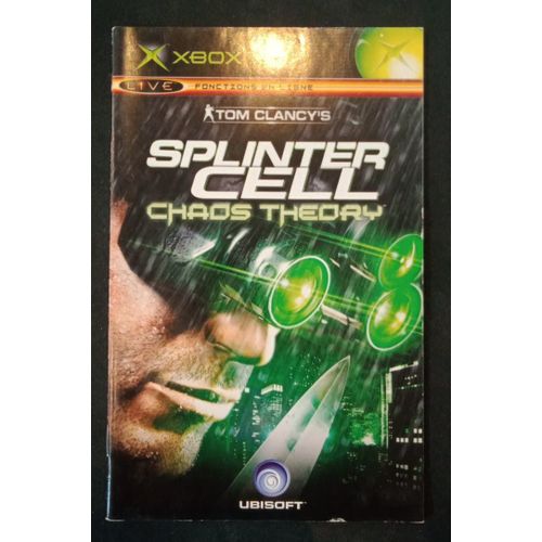 Splinter Cell Chaos Theory - Notice Officielle - Microsoft Xbox