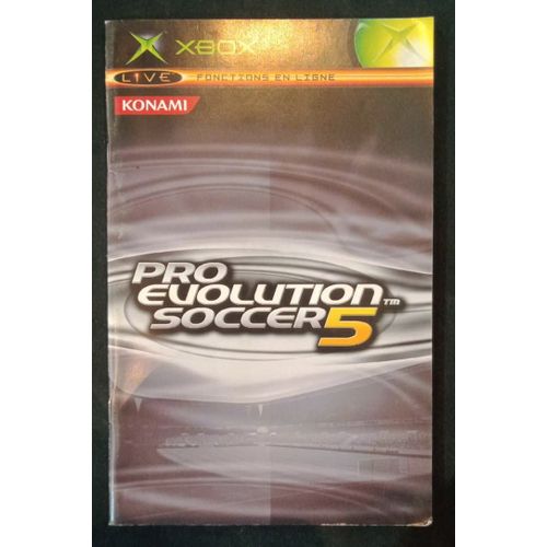 Pro Evolution Soccer 5 - Pes 5 - Notice Officielle - Microsoft Xbox