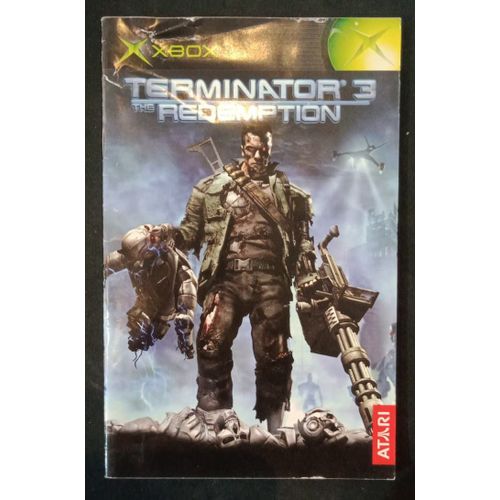 Terminator 3 The Redemption - Notice Officielle - Microsoft Xbox