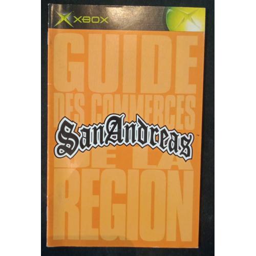 Grand Theft Auto Gta San Andreas - Notice Officielle - Microsoft Xbox