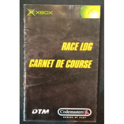 Toca Racedriver Dtm - Notice Officielle - Microsoft Xbox