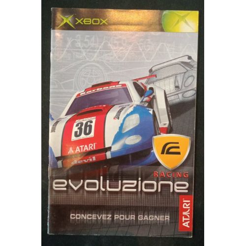 Racing Evoluzione - Notice Officielle - Microsoft Xbox