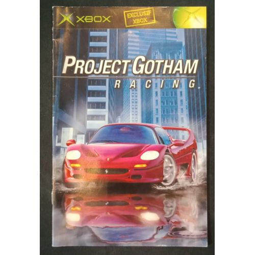 Project Gotham Racing - Notice Officielle - Microsoft Xbox