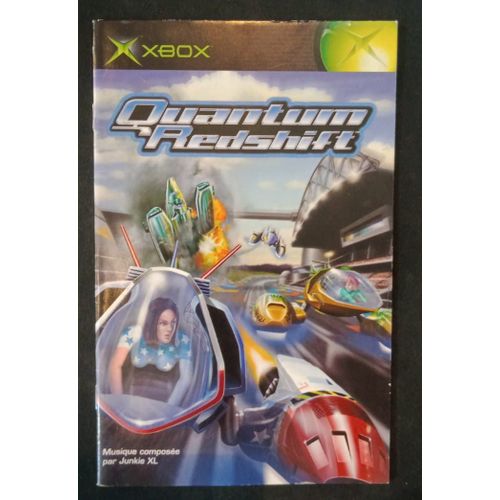 Quantum Redshift - Notice Officielle - Microsoft Xbox