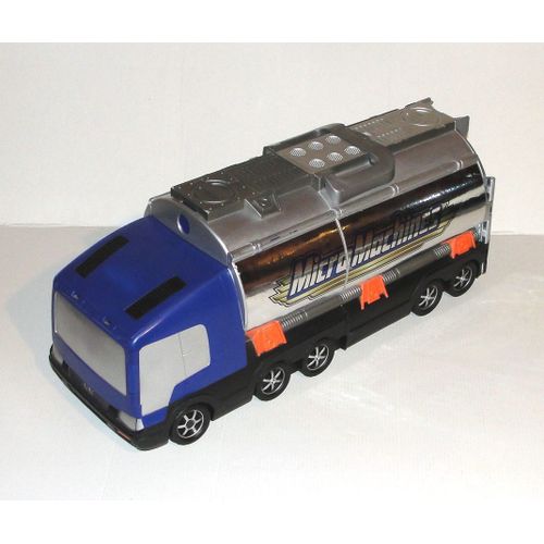 Camion Micro Machines Stunt City Hasbro 2001 - Lot Camion Et 8 Voitures + Personnages